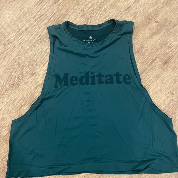 Lot of 2 spiritual gangster crop tank xs/s - Picture 2 of 2